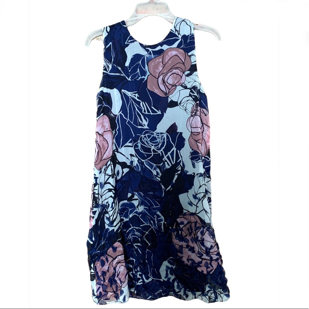 Diane Von Furstenberg DVF Floral Silk Dress 4